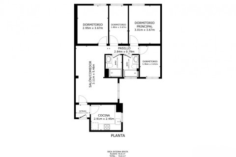 4 bedrooms apartment for sale in Barcelona, Catalonia, Spain № 5017 - photo 24