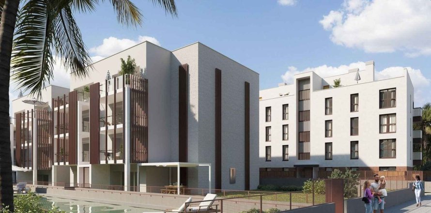 Квартира с 4 спальнями в Residencial Tennis Виланова-и-ла-Желтру, Барселона, Каталония, Испания № 3318