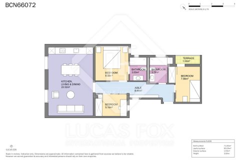 2 chambres apartment à vendre à Barcelona, Catalonia, Spain № 3837 - photo 30