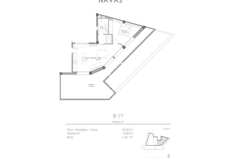 1 chambre penthouse à vendre à Barcelona, Catalonia, Spain № 4321 - photo 12