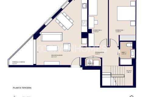 2 bedrooms apartment for sale in Terrassa, Barcelona, Catalonia, Spain № 5221 - photo 21