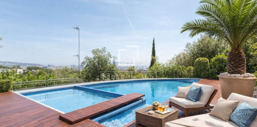 8 chambres villa à vendre à Esplugues de Llobregat, Barcelona, Catalonia, Spain № 4427