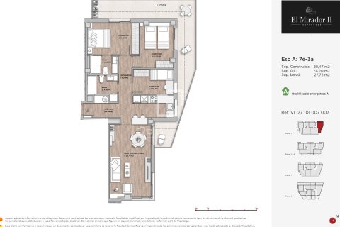 3 chambres apartment à vendre à Esplugues de Llobregat, Barcelona, Catalonia, Spain № 4253 - photo 5