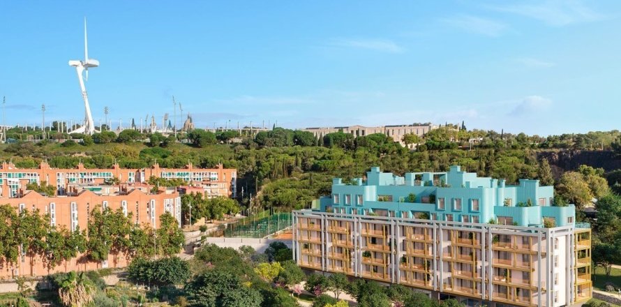 Квартира с 3 спальнями в Барселоне, Каталония, Испания № 1081