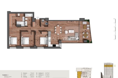 3 bedrooms apartment for sale in Principado De Andorra (Ninguna Poblacion Tiene C.P.), Lleida, Catalonia, Spain № 5348 - photo 16