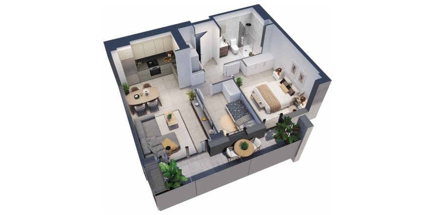 2 chambres apartment à vendre à Plaça Europa II L'Hospitalet de Llobregat, Barcelona, Catalonia, Spain № 3677