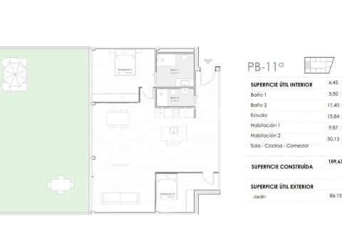 Купить квартиру в Барселона, Испания с 3 комнаты, 86м², № 1295 - фото 11