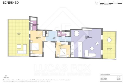 103 m² penthouse à vendre à Barcelona, Catalonia, Spain № 4263 - photo 7