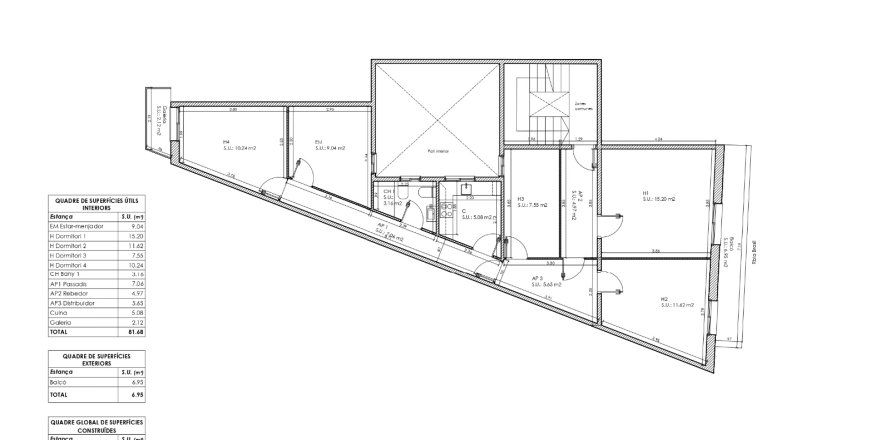 4 chambres apartment à vendre à Barcelona, Catalonia, Spain № 3606