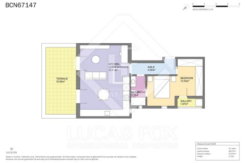 1 bedroom apartment for sale in Barcelona, Catalonia, Spain № 6410 - photo 29