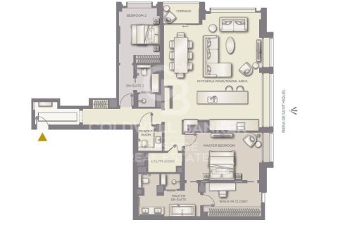 Купить квартиру в Барселона, Испания с 2 спальни, 248м², № 7935 - фото 2