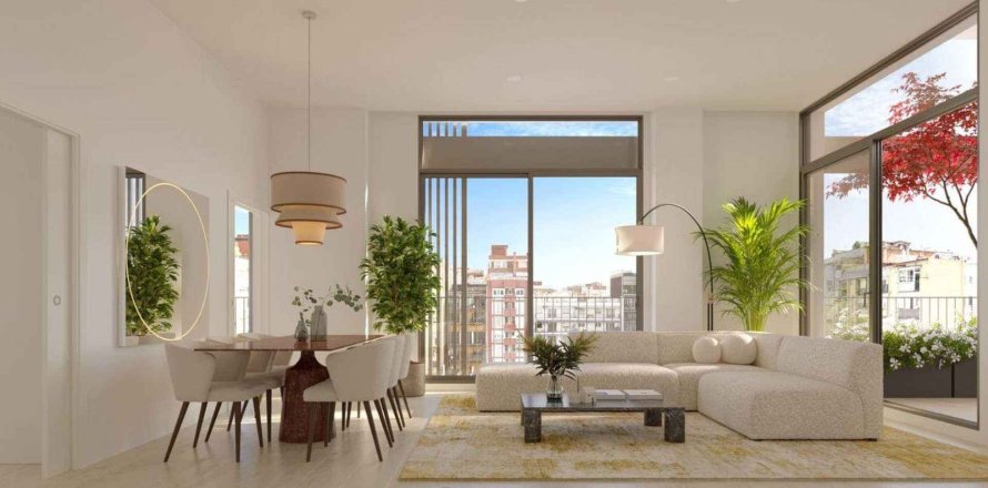 Квартира с 3 спальнями в Sardenya Барселона, Каталония, Испания № 3385