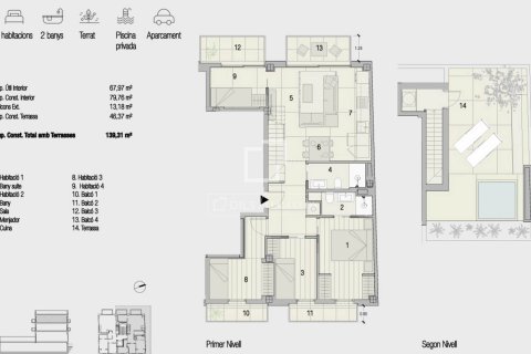 4 chambres apartment à vendre à Sant Cugat Del Valles, Barcelona, Catalonia, Spain № 4020 - photo 6