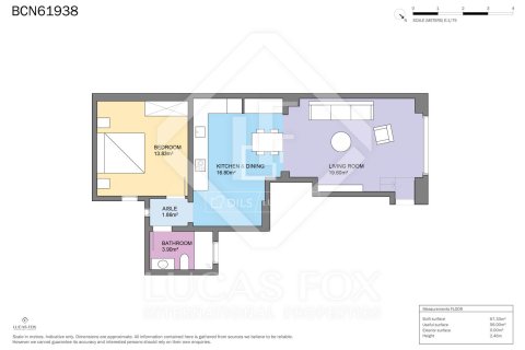 1 chambre apartment à vendre à Barcelona, Catalonia, Spain № 4184 - photo 27