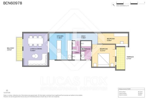 2 chambres apartment à vendre à Barcelona, Catalonia, Spain № 4231 - photo 24