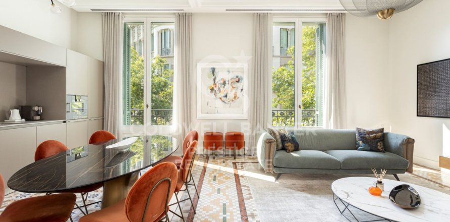 3 bedrooms apartment for rent in Barcelona, Catalonia, Spain № 6123