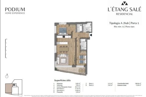 Купить квартиру в Андорра, Испания с 2 спальни, 108м², № 7721 - фото 2