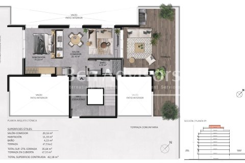 Купить пентхаус в Барселона, Испания с 1 спальня, 43м², № 2872 - фото 3