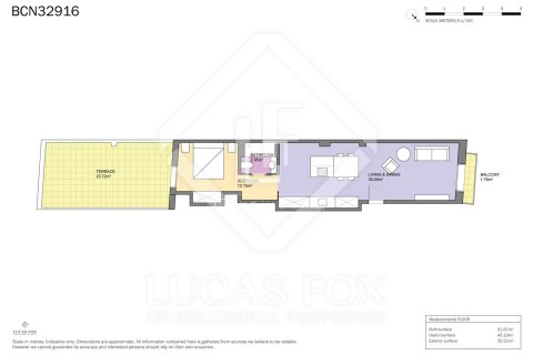 1 chambre apartment à vendre à Barcelona, Catalonia, Spain № 4498 - photo 7