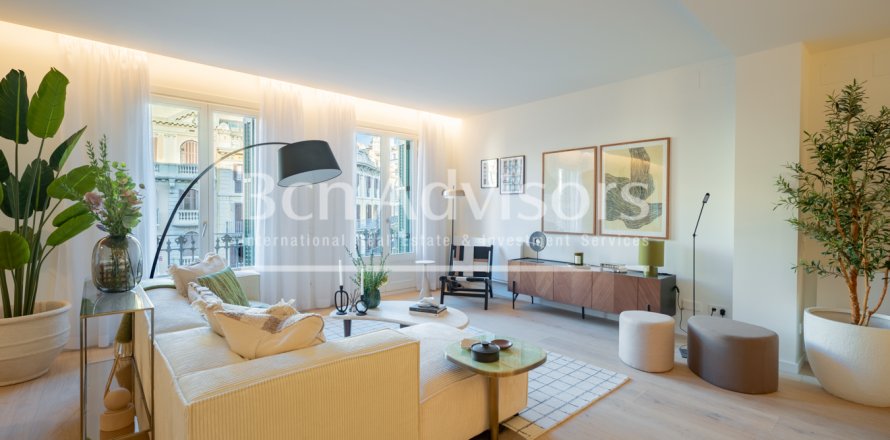 Квартира с 2 спальнями в Барселоне, Каталония, Испания № 2863