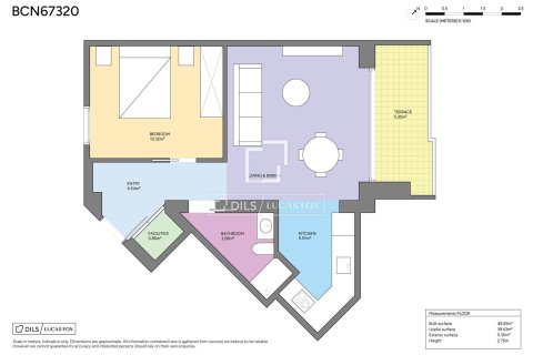 1 bedroom apartment for sale in Barcelona, Catalonia, Spain № 6388 - photo 24