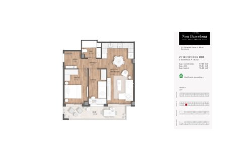 2 bedrooms apartment for sale in Barcelona, Catalonia, Spain № 5739 - photo 6