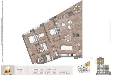 Купить квартиру в Андорра, Испания с 3 спальни, 158м², № 7896 - фото 2