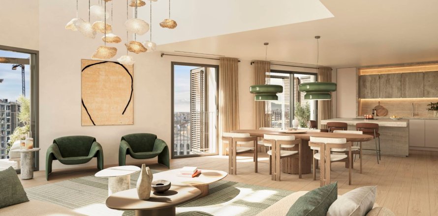 Квартира с 3 спальнями в Барселоне, Каталония, Испания № 1061