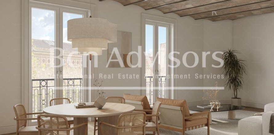 Квартира с 2 спальнями в Барселоне, Каталония, Испания № 2893