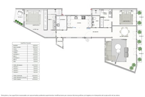 Купить квартиру в Барселона, Испания с 2 спальни, № 2893 - фото 8