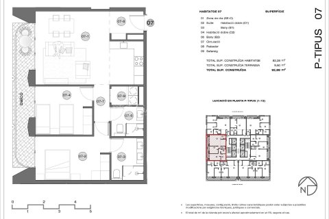 2 chambres apartment à vendre à Principado De Andorra (Ninguna Poblacion Tiene C.P.), Lleida, Catalonia, Spain № 5366 - photo 7