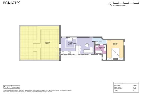 1 bedroom penthouse for sale in Barcelona, Catalonia, Spain № 7250 - photo 3