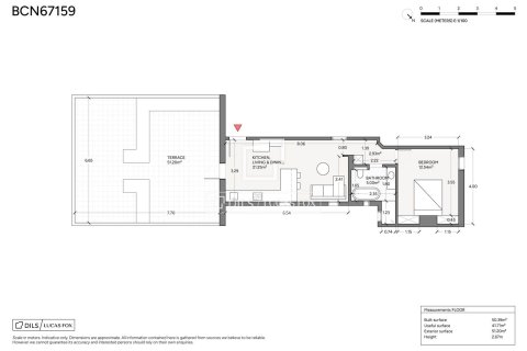 1 bedroom penthouse for sale in Barcelona, Catalonia, Spain № 7250 - photo 2