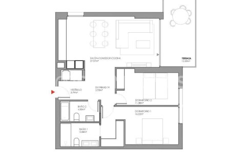 3 chambres apartment à vendre à Cubelles, Barcelona, Catalonia, Spain № 1303 - photo 12