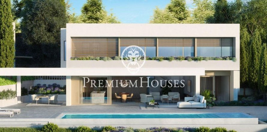 Вилла с 5 спальнями в Сан-Андреу-де-Льяванересе, Барселона, Каталония, Испания № 2380