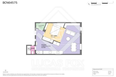 1 chambre apartment à vendre à Barcelona, Catalonia, Spain № 3939 - photo 27