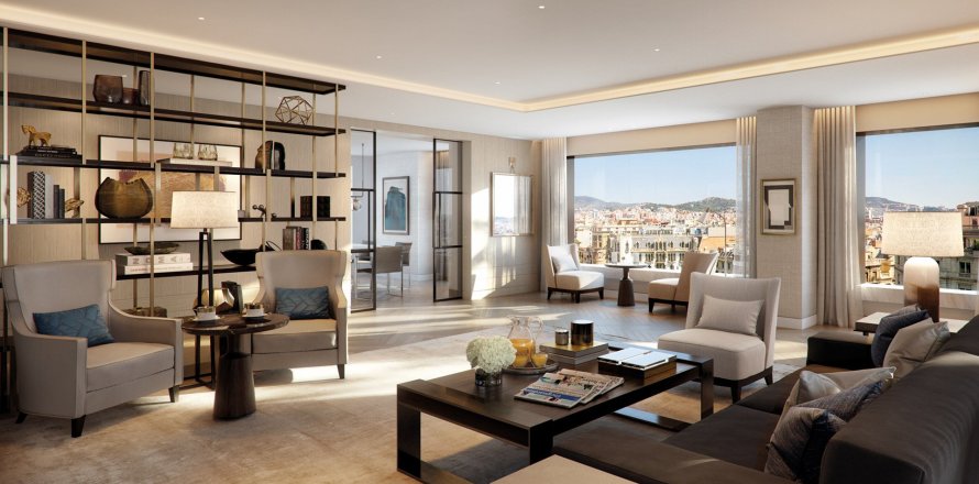 Квартира с 3 спальнями в Барселоне, Каталония, Испания № 1770