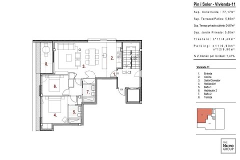 2 bedrooms apartment for sale in Sant Cugat Del Valles, Barcelona, Catalonia, Spain № 6341 - photo 27