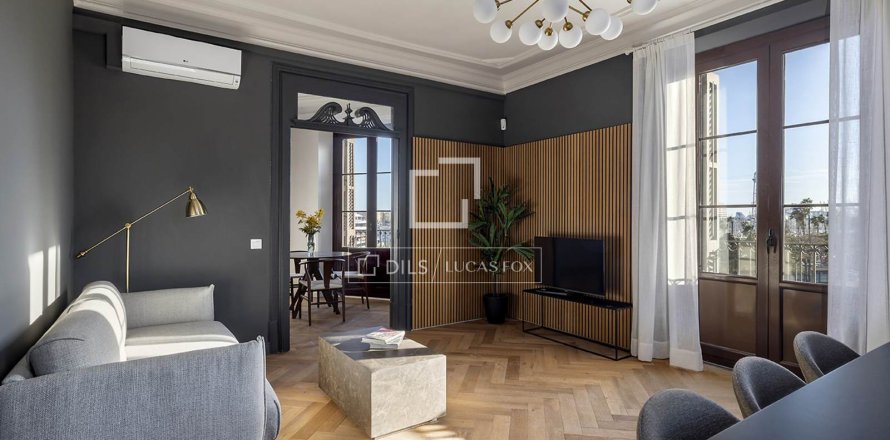 Квартира с 2 спальнями в Барселоне, Каталония, Испания № 6456