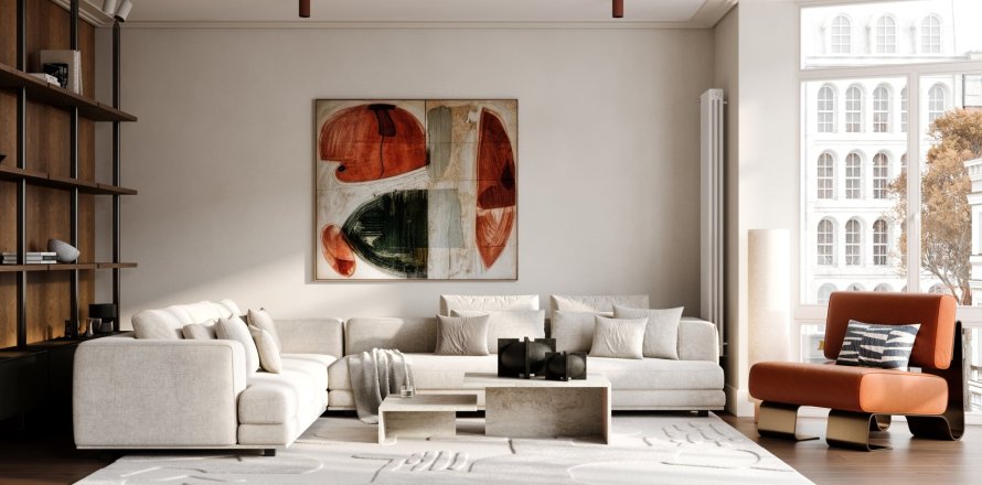 Квартира с 4 спальнями в Барселоне, Каталония, Испания № 1279