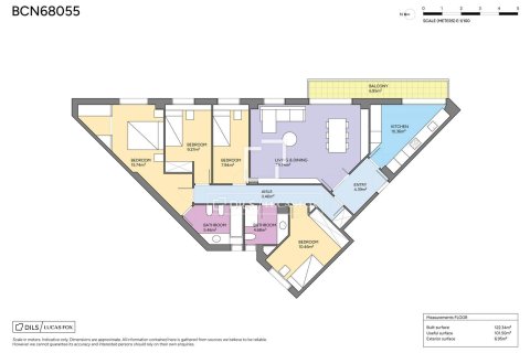 Купить квартиру в Барселона, Испания с 4 спальни, 122м², № 6544 - фото 26