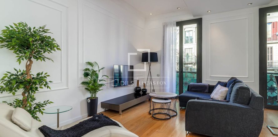 Квартира с 2 спальнями в Барселоне, Каталония, Испания № 6258