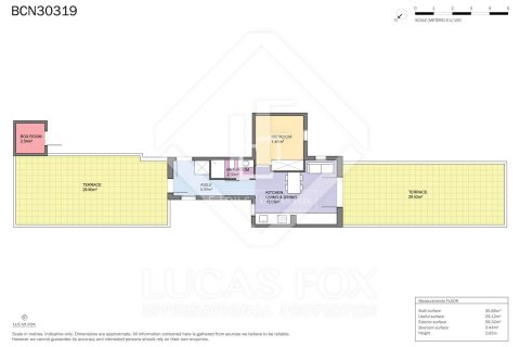 Ático de 1 dormitorio en venta en Barcelona, Cataluña, Spain № 3791 - foto 30