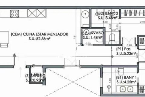 Снять в аренду квартиру в Барселона, Испания с 2 спальни, 111м², № 6358 - фото 22