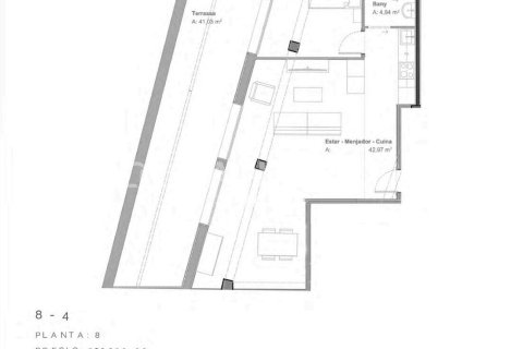 Купить квартиру в Барселона, Испания с 2 комнаты, 44м², № 1052 - фото 17