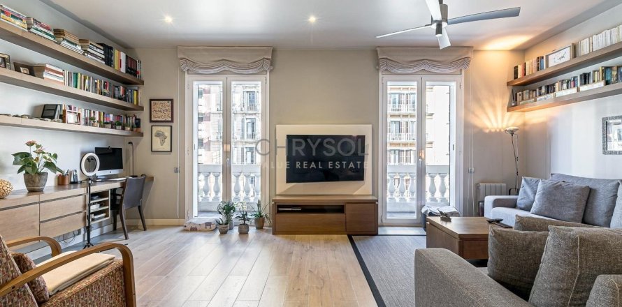 Квартира с 3 спальнями в Эшампле, Барселона, Каталония, Испания № 2515