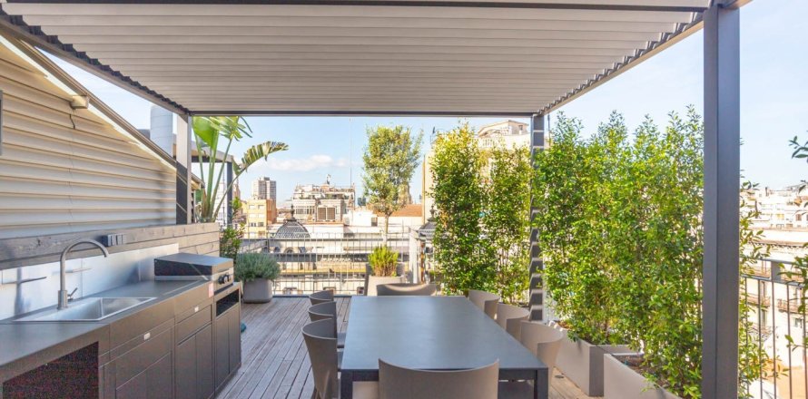 Квартира с 3 спальнями в Барселоне, Каталония, Испания № 1554