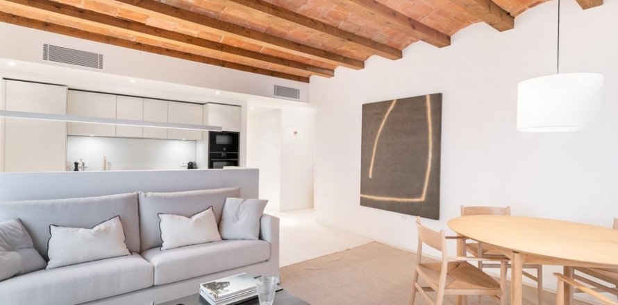 Квартира с 3 спальнями в Барселоне, Каталония, Испания № 1556