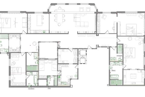 Купить квартиру в Барселона, Испания с 5 спален, 406м², № 2906 - фото 12