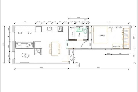 Купить квартиру в Эшампле, Испания с 3 спальни, 80м², № 2369 - фото 24